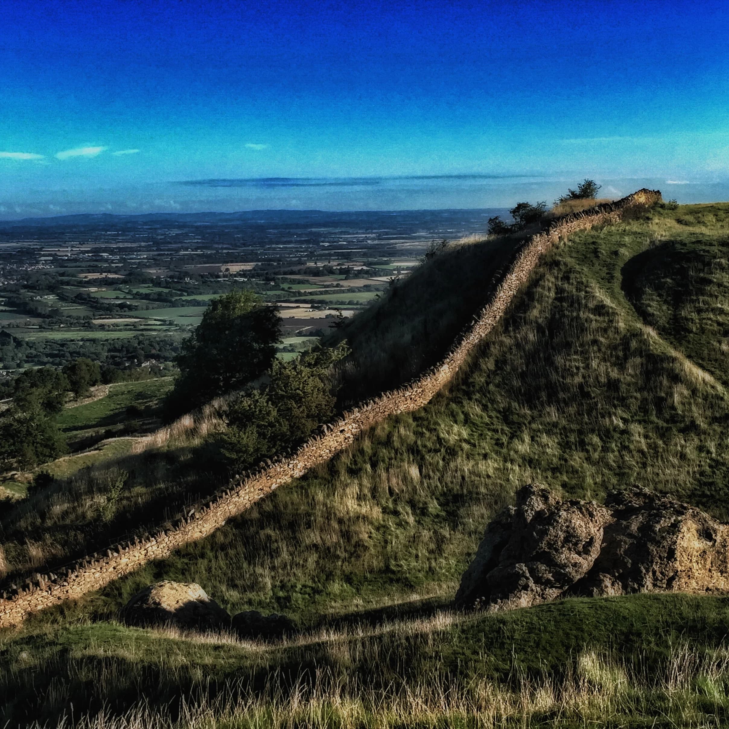 View from Bredon Hill near Upper Court