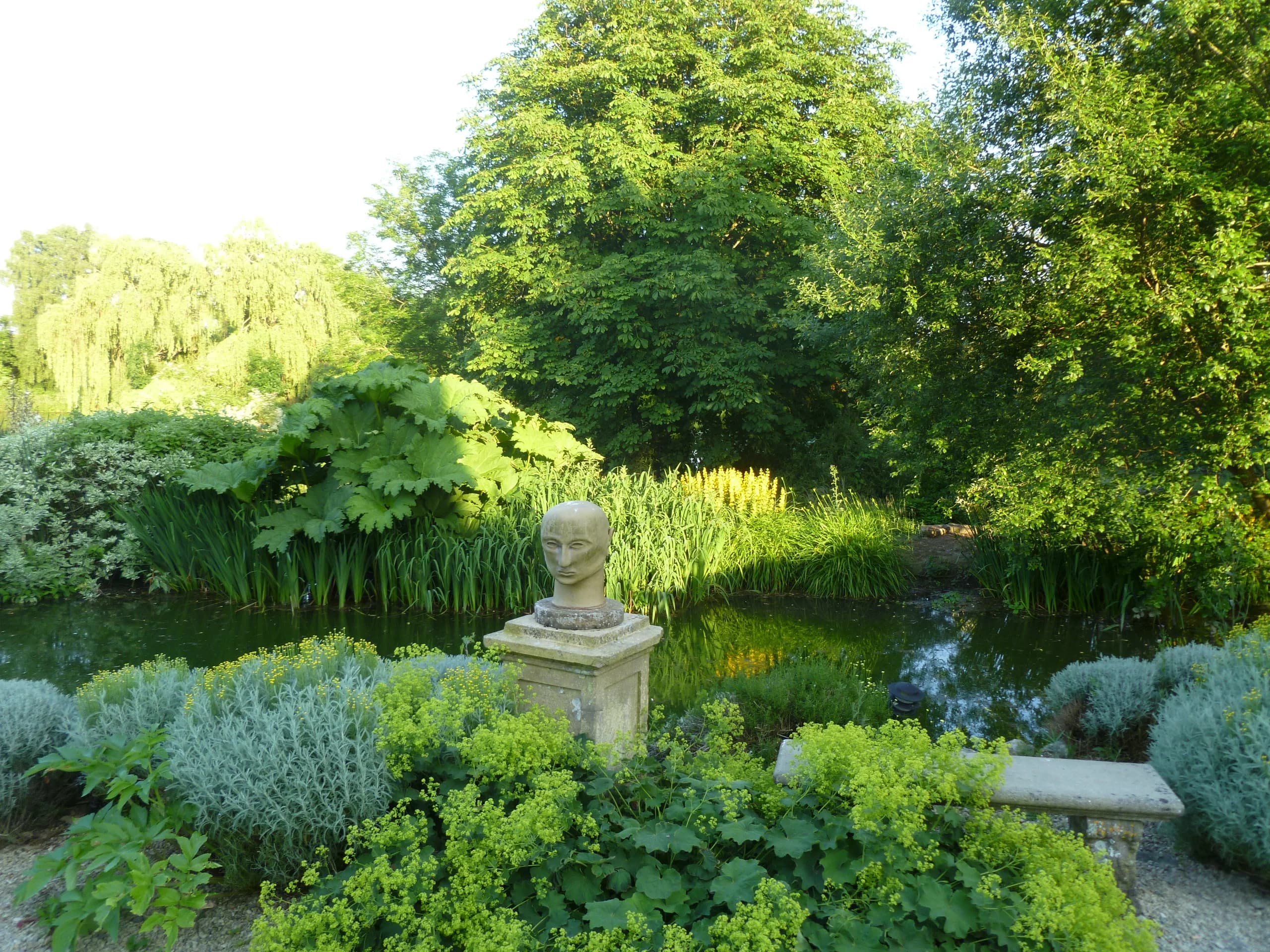 Upper Court gardens in the North Cotswolds