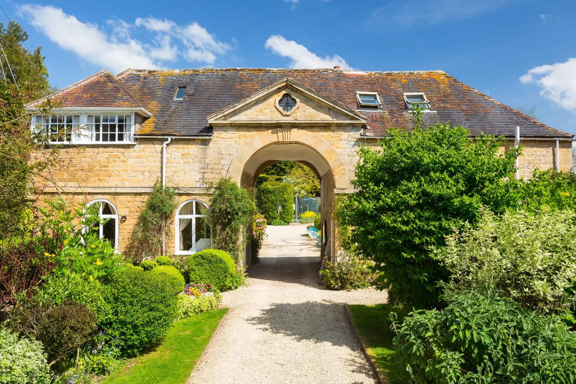 Courtyard Cottages exterior at Upper Court