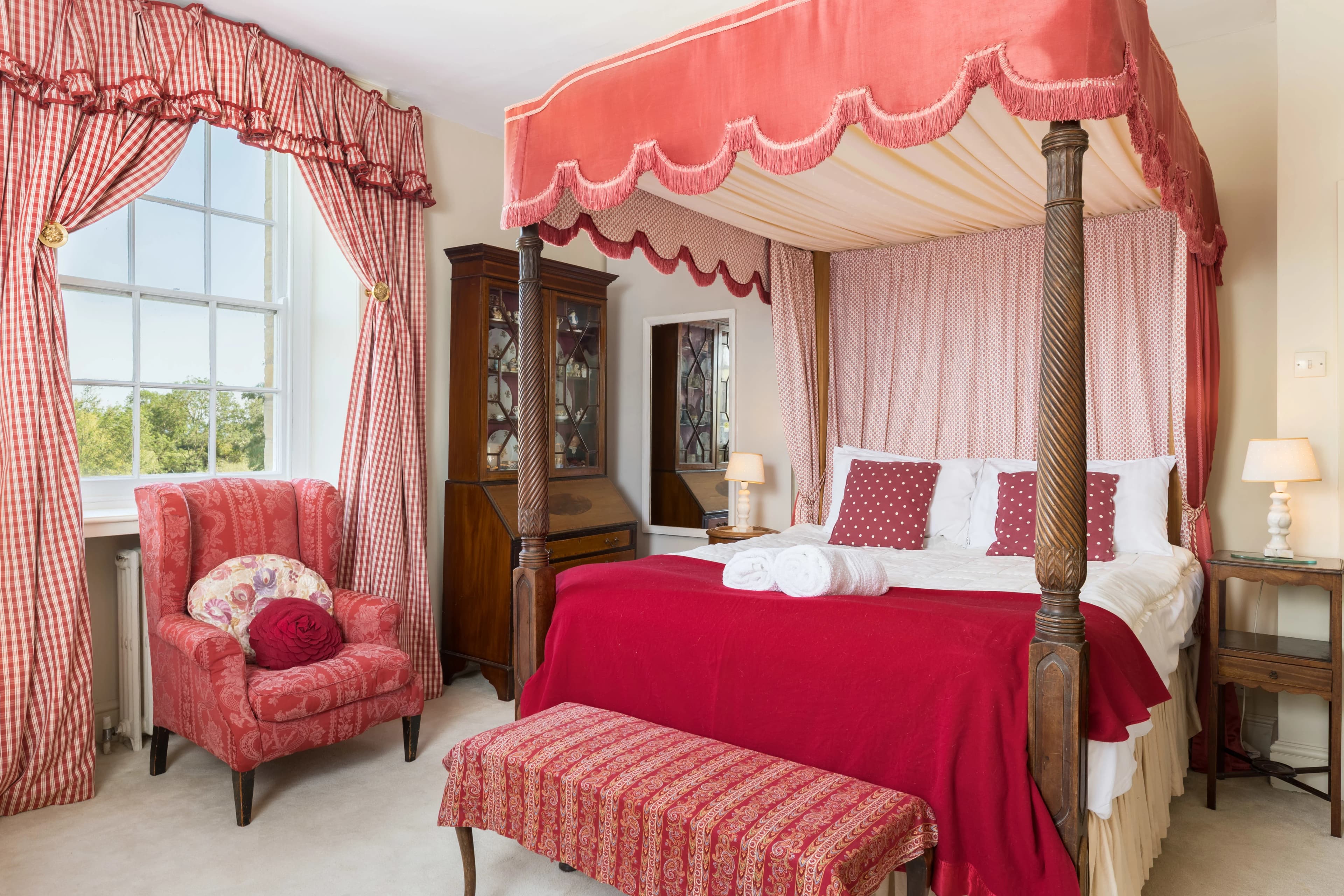 The Red Room at Upper Court 1